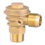 Brass vertical check valve for vertical mounting position on an air compressor tank in Malaysia