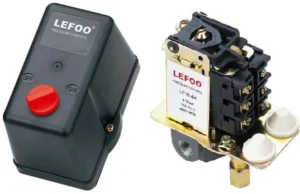 Three-Phase 400VAC pressure switch for reliable control of air compressors operation in Malaysia