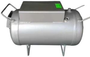 30-liter horizontal air receiver tank for industrial applications in Malaysia, designed for durability and optimal compressed air system performance.