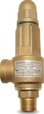 Automa safety valve AT1000S sealed-type 150psi with bronze body for air compressors and receiver tanks in Malaysia