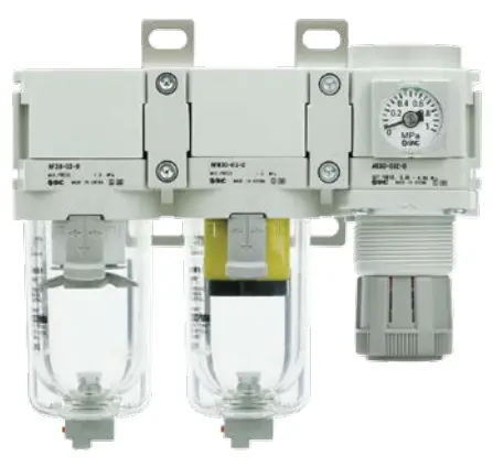 SMC AC-C Series Mist Separator with Air Filter and Regulator